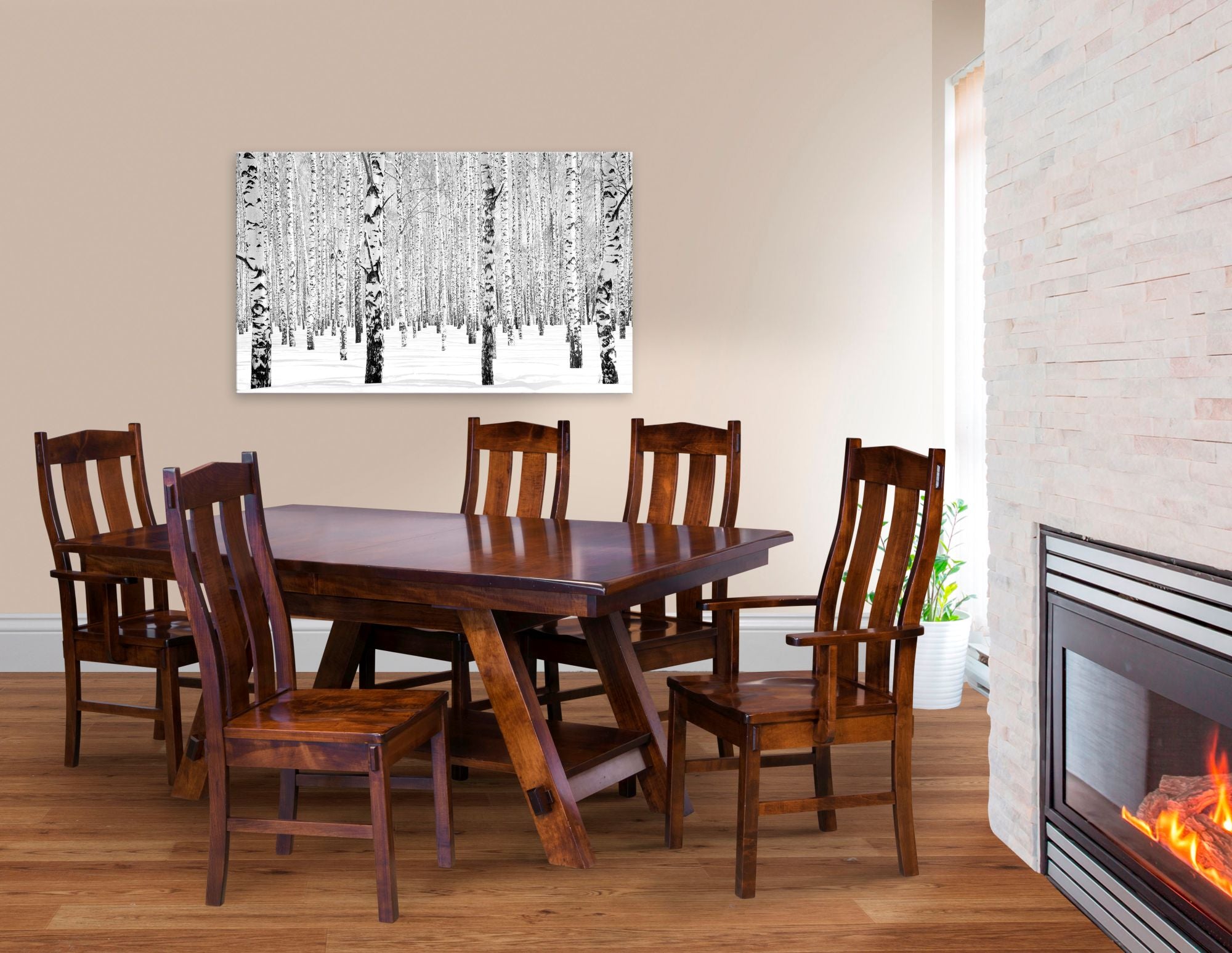 Timber Ridge - Amish Handcrafted Solid Wood Dining Chair