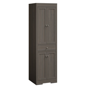Timberline - Amish Handcrafted 4 Doors & 1 Drawer Pantry Cabinet