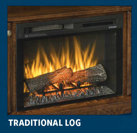 Syracuse - Amish Handcrafted Electric Fireplace TV Stand