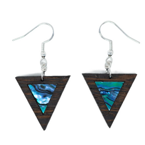TriangleEarrings-Green