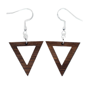 TriangleEarrings-Pearl