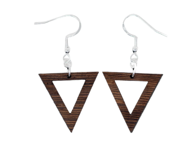 TriangleEarrings-Pearl