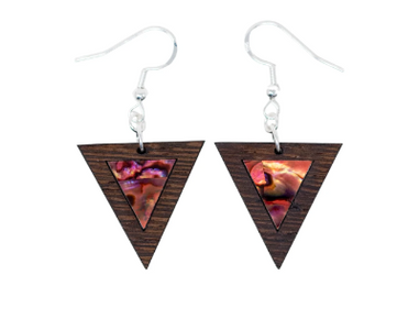 TriangleEarrings-Red