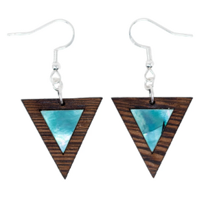 TriangleEarrings-Turquoise