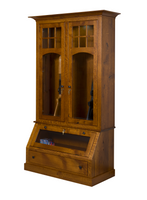 Tribecca - Amish Handcrafted Gun Cabinet - 12 Gun Capacity