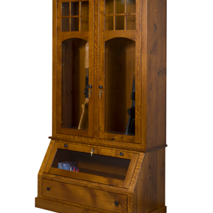 Tribecca - Amish Handcrafted Gun Cabinet - 12 Gun Capacity