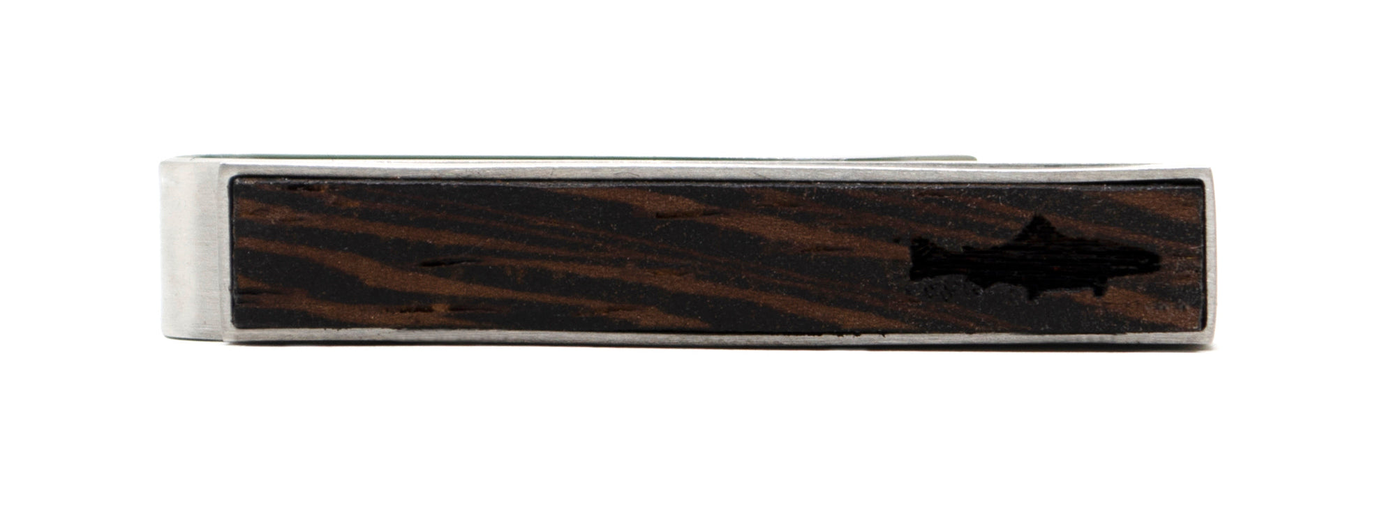 Trout Tie Bar - Wenge Wood