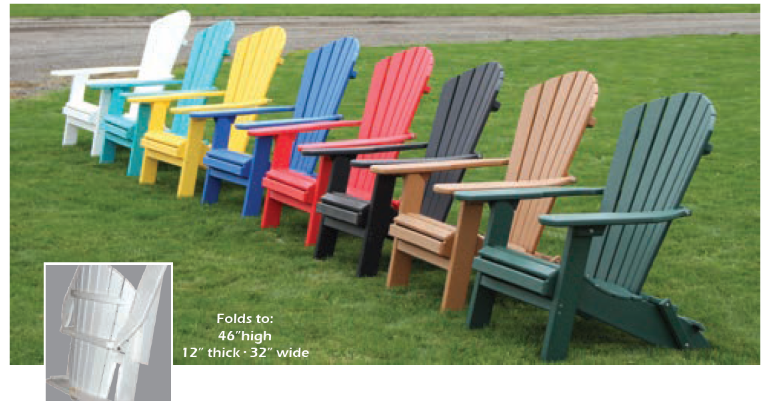 Classic - 22" Folding Outdoor Chair