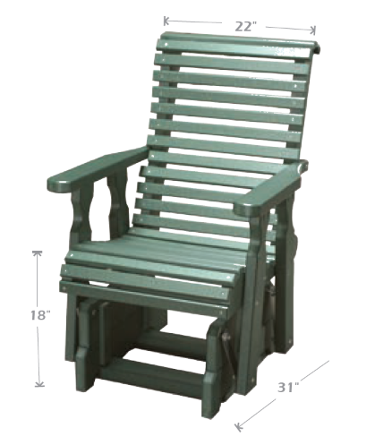 Rollback  - Outdoor 22" Glider Chair