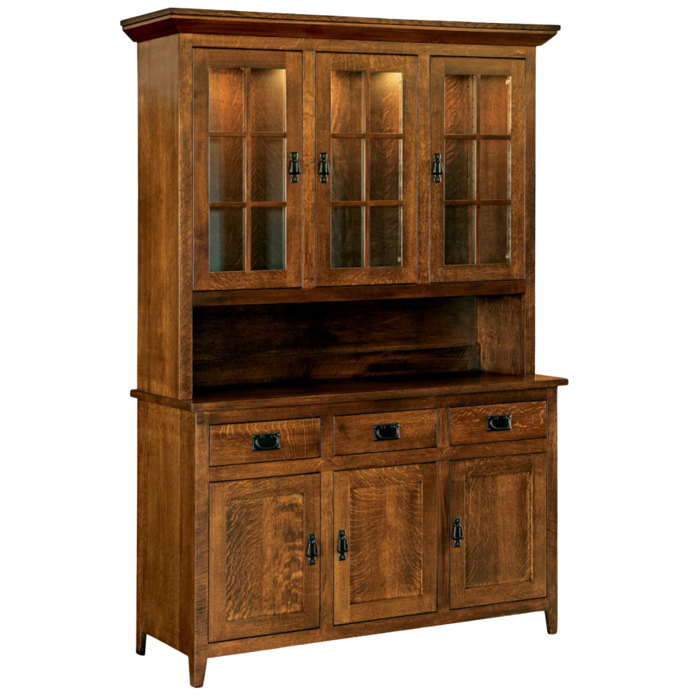 Mission - Amish Handcrafted Dining Hutch