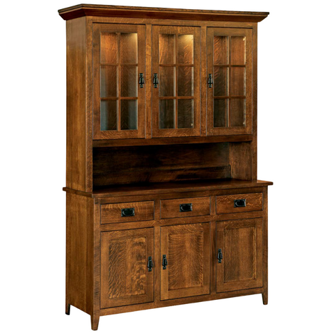 Mission - Amish Handcrafted Dining Hutch