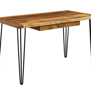 Urban Lodge - Amish Hardwood Writing Desk With Hairpin Legs