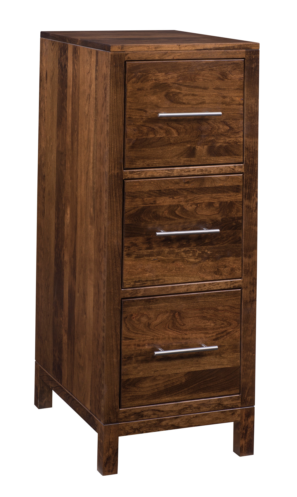 Vienna - Amish Mid Century Modern 3-Drawer File Cabinet