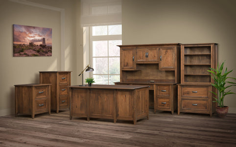 Amish 3 Drawer File Cabinet