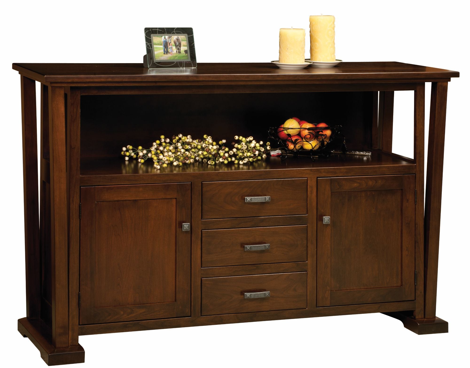 Venture - Amish Solid Wood Sideboard Cabinet