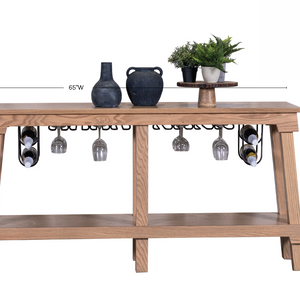 Vestibule - Amish Handcrafted Wine Server Cabinet / Quick Ship