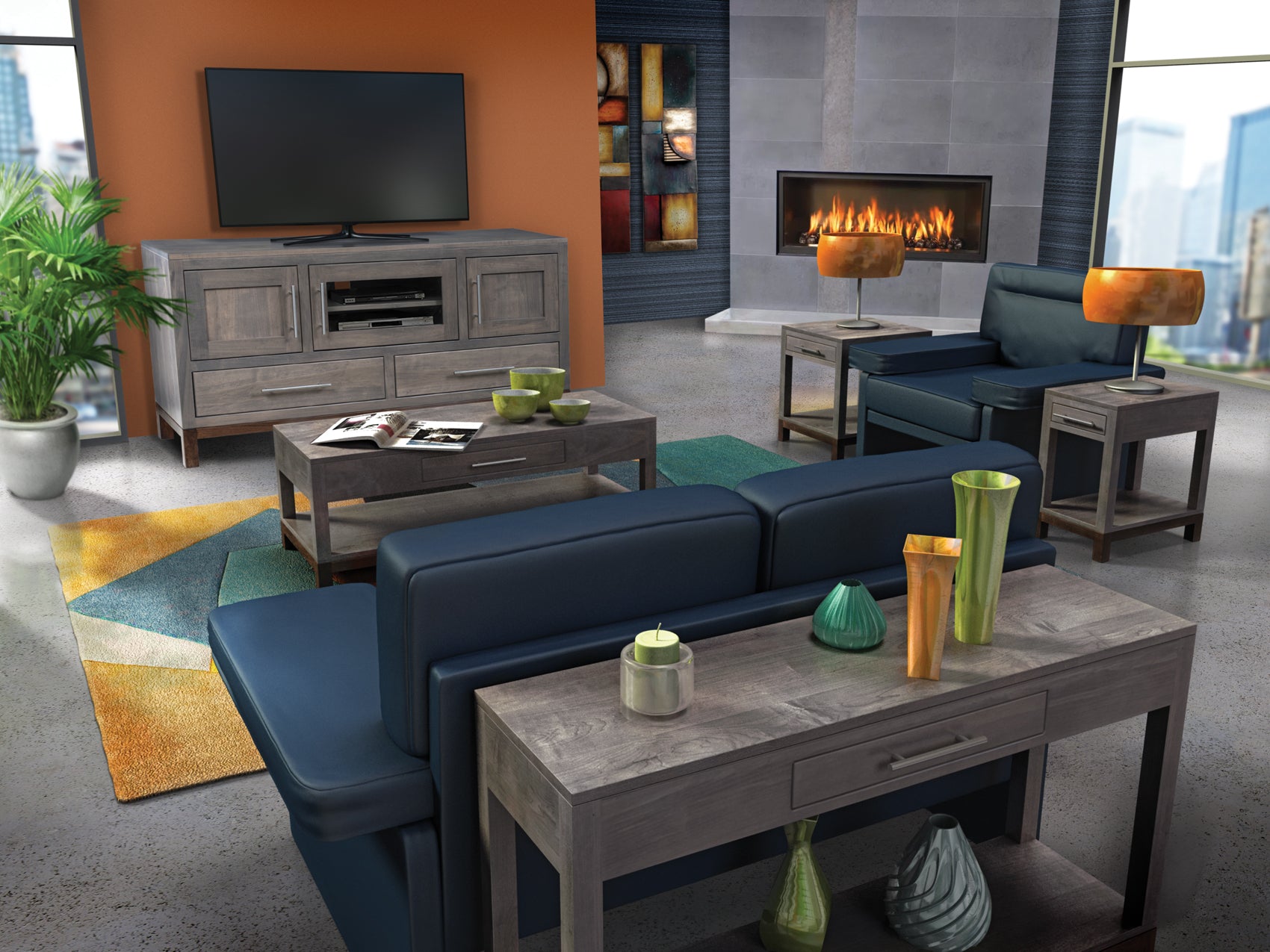 Vienna - Amish End Table