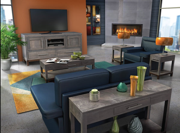 Vienna - Amish Mid Century Modern TV Console - 60"