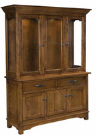 Vincent- Amish Handcrafted Dining Hutch