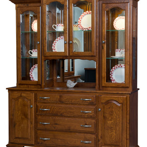 Vintage - Amish Handcrafted Open Deck Dining Hutch