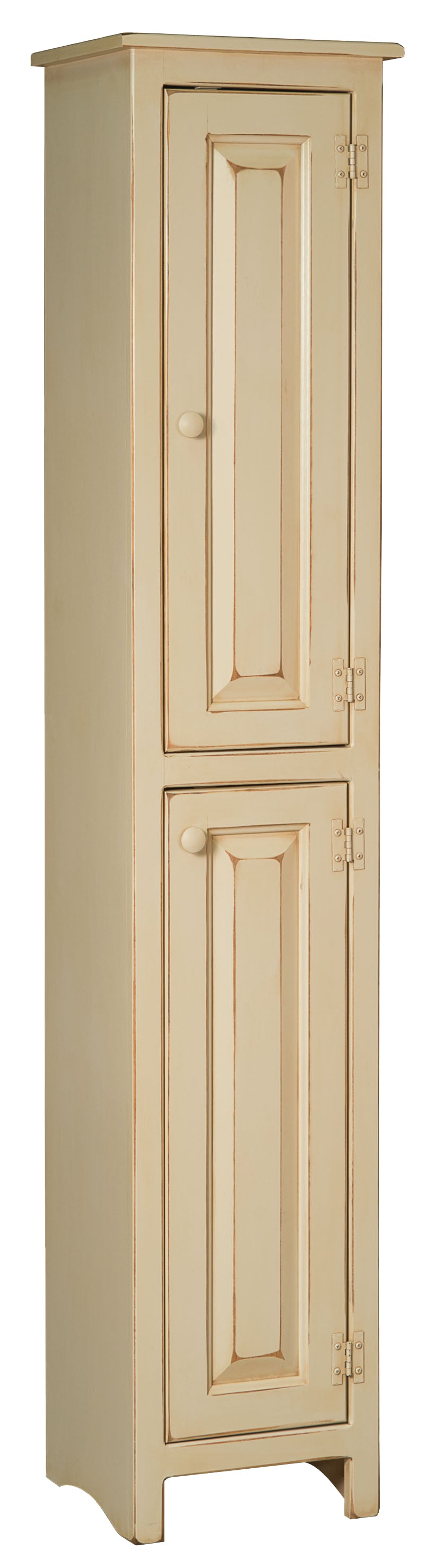 Vintage Pine- Amish Handcrafted Large Pantry Cabinet