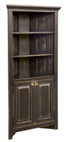 Vintage Pine - Amish Handcrafted 35" Corner Cabinet