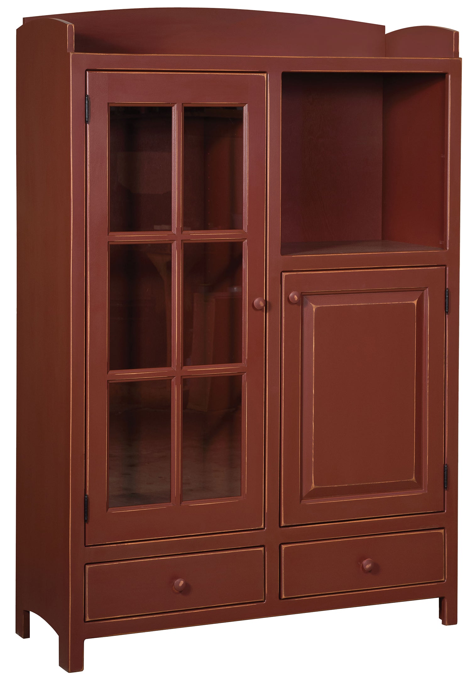 Vintage Pine - Amish Handcrafted Pottery Pantry