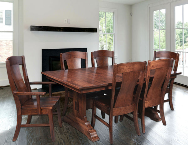 Vonda - Amish Handcrafted Solid Wood Dining Chair