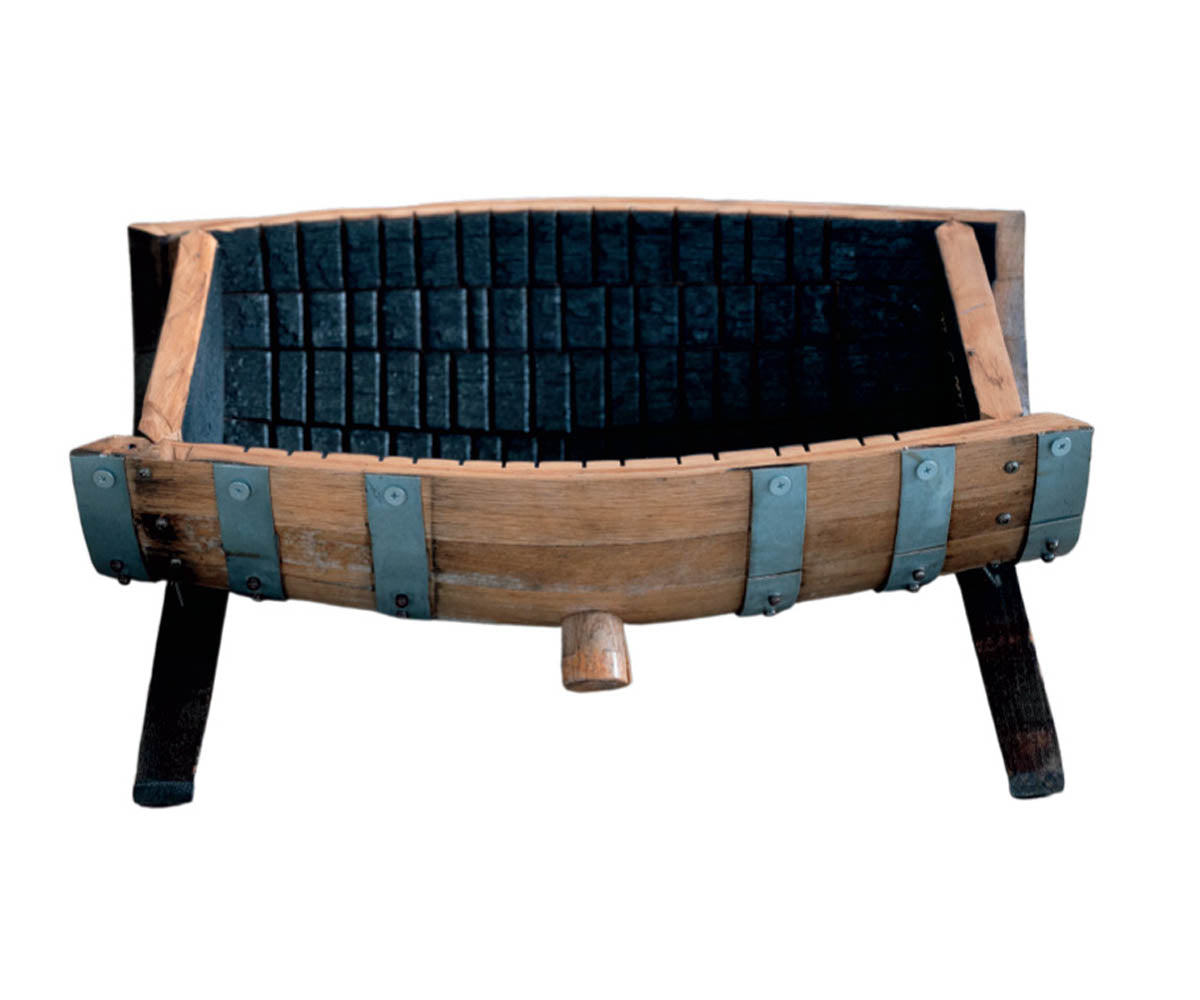 Clover - Amish Handcrafted Half-Whiskey Barrel Planter