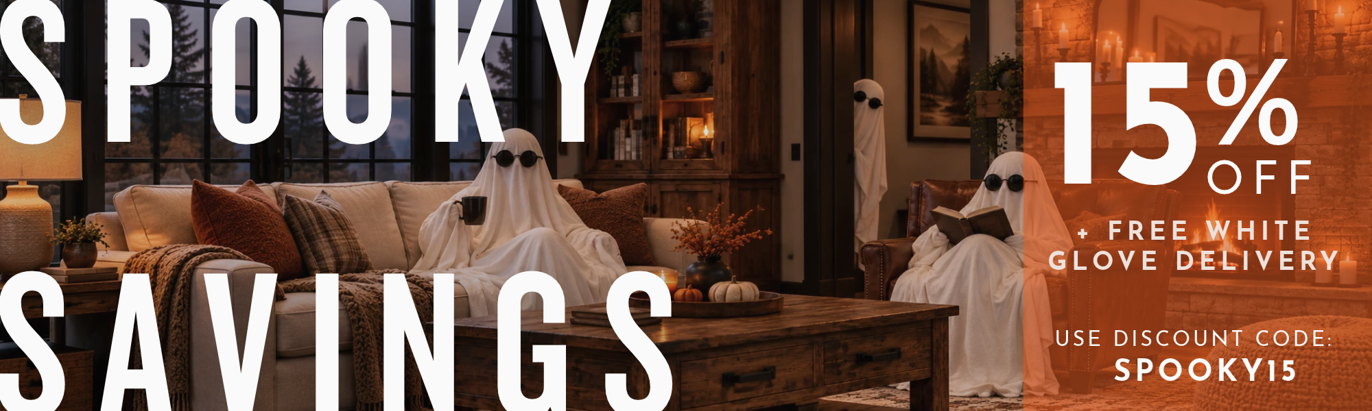 Site Wide Halloween Sale at The Wood Reserve