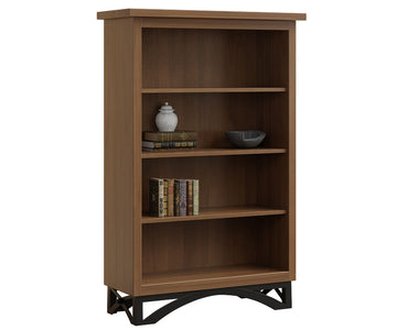 Weston - Amish Handcrafted Open Bookcase