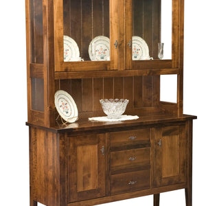 Williamsburg- Amish Handcrafted 2 Door Dining Hutch