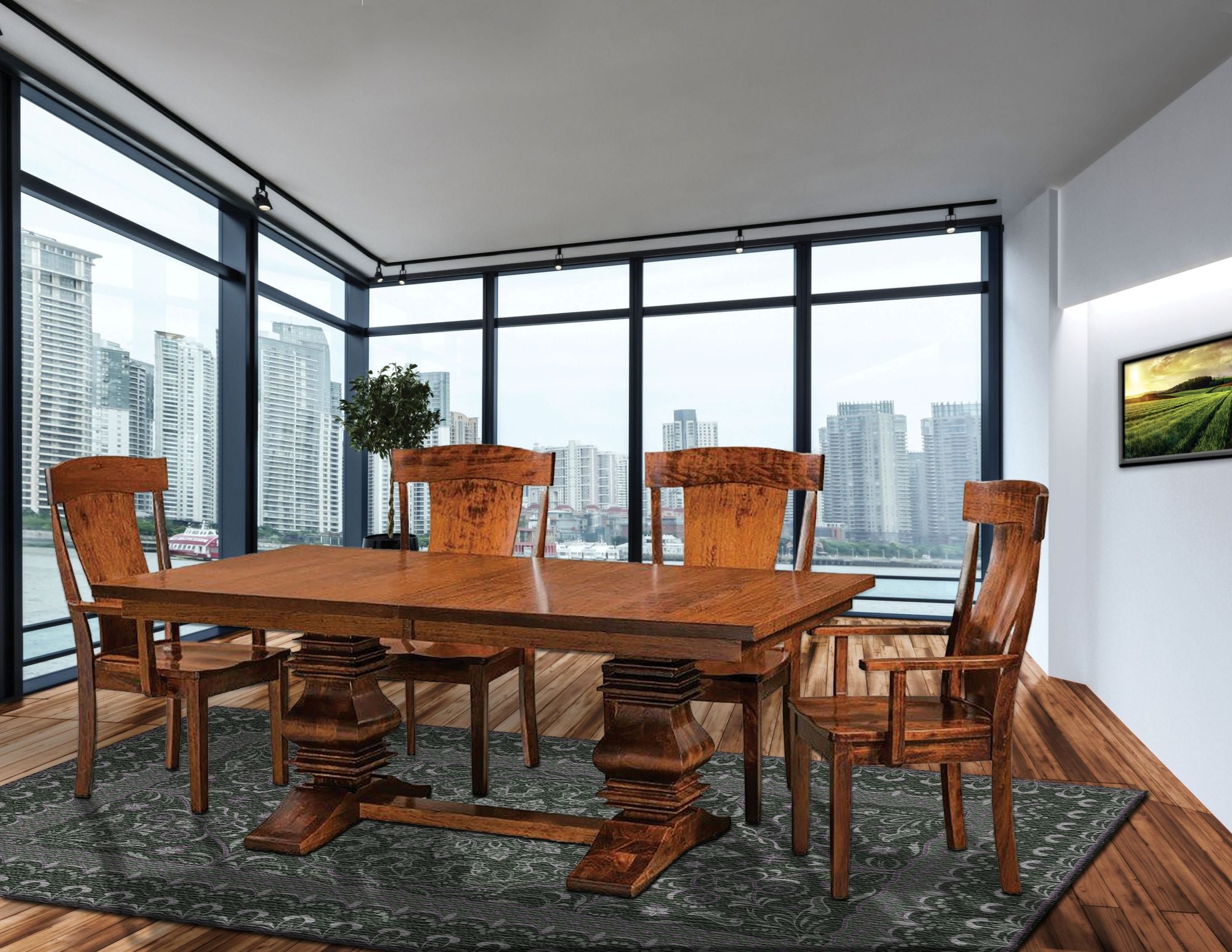 Woodmont - Amish Handcrafted Solid Wood Dining Chair