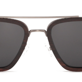 X-Type / Metal x Wood Sunglasses / Polarized Lenses