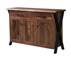 Xavier - Amish Handcrafted 3 Door 2 Drawer Buffet