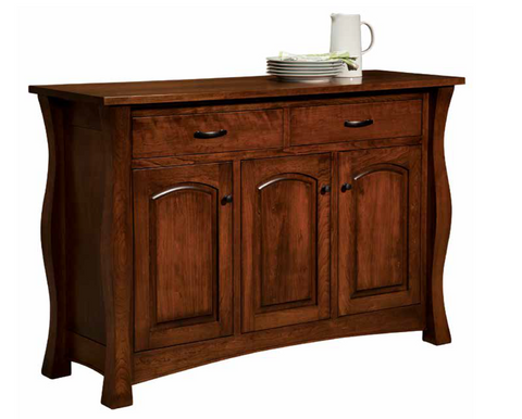 York-  Amish Solid Wood Buffet Cabinet