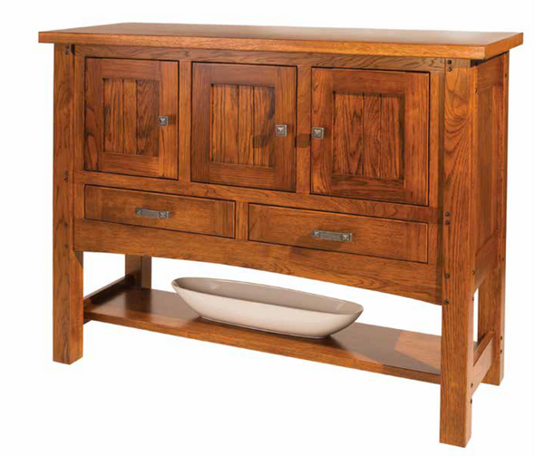 Brunswick-  Amish Handcrafted Sideboard Cabinet