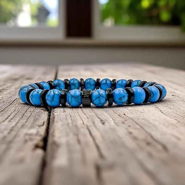 Pulse - Blue Horizons Blue Howlite & Blackwood
