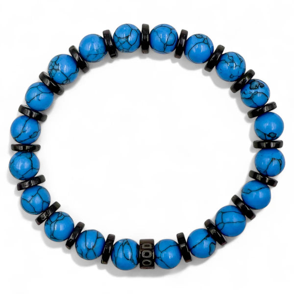 Pulse - Blue Horizons Blue Howlite & Blackwood