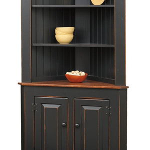 Lancaster Solid Wood Corner Cabinet