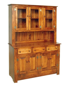 Farmhouse Hutch with Special Walnut Stain