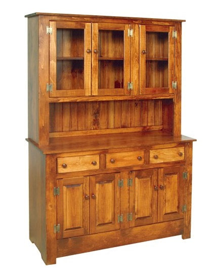 Farmhouse Hutch with Special Walnut Stain