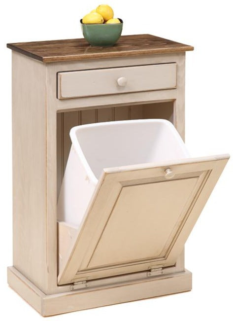 Dropship Kitchen Tilt Out Trash Bin Cabinet Free Standing