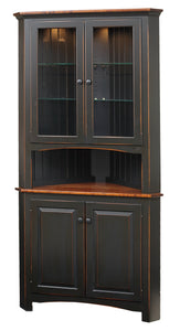 Lancaster Shaker Style Corner Hutch