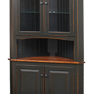 Lancaster Shaker Style Corner Hutch
