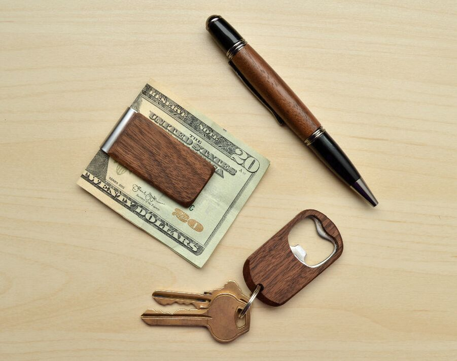Customizable Wooden Key Chain Bottle Opener