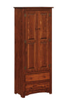 The Craftsman - Amish Pantry Cabinet with 2 Bottom Drawers