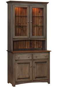 Capri - Amish Shaker Dining Hutch