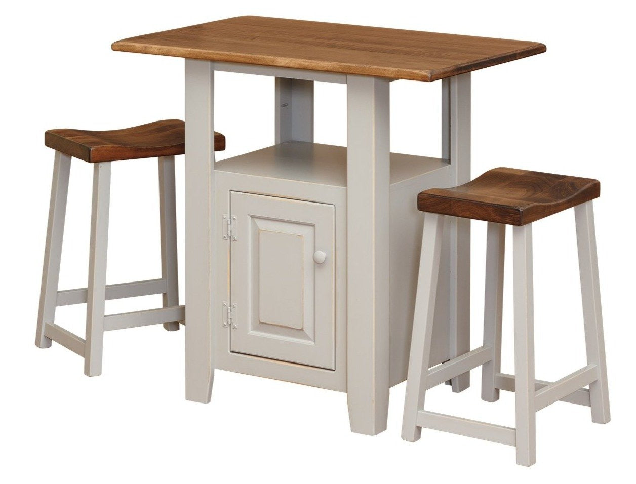 Amish Handcrafted Farmhouse Kitchen Island