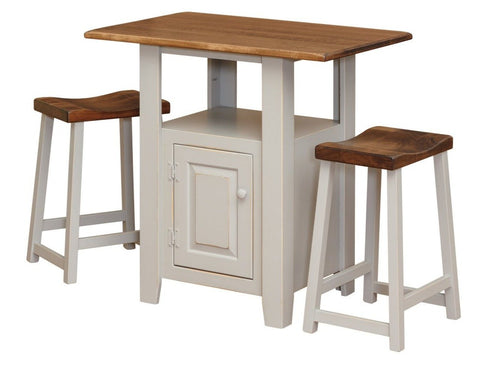 Amish Handcrafted Farmhouse Kitchen Island